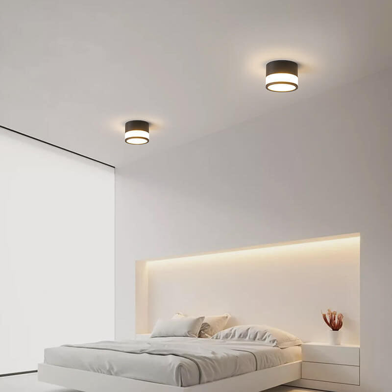Modern Minimalist 1-light LED Flush Mount Ceiling Light