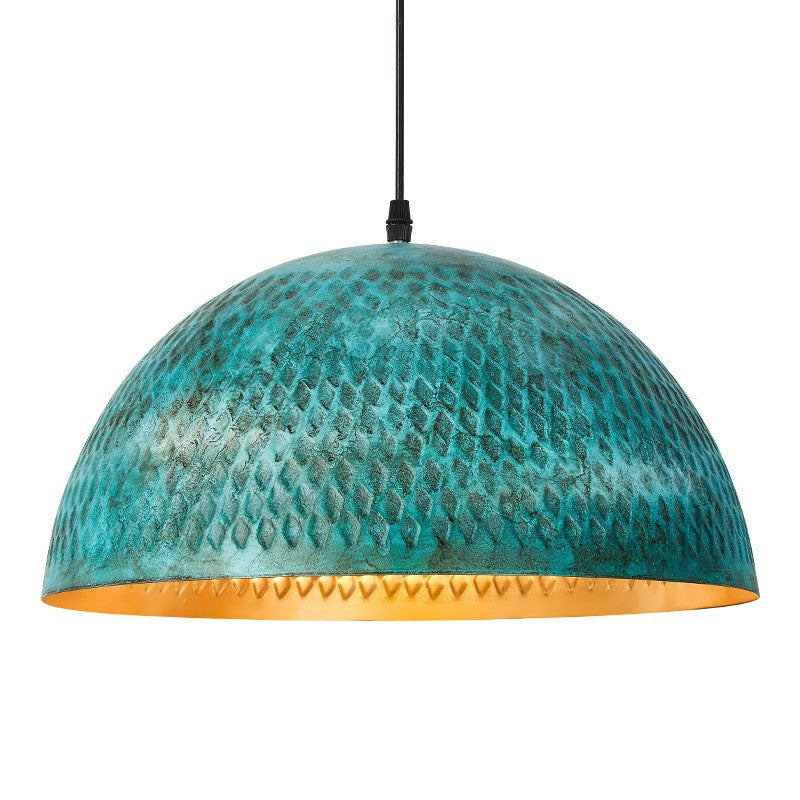 Modern Art Deco Hemisphere Iron 1 - Light Pendant Light for Dining Room