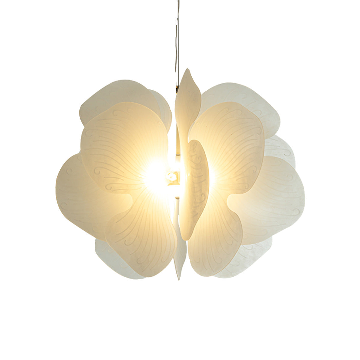 Contemporary Nordic Iron Acrylic Butterfly 1-Light Pendant Light For Living Room