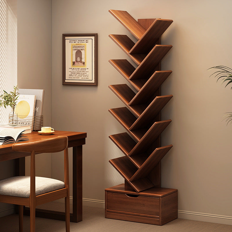 Contemporary Creative Rectangular Eco-Friendly Board 6/8/10/12 Tier Bookshelves For Home Office DFM-F