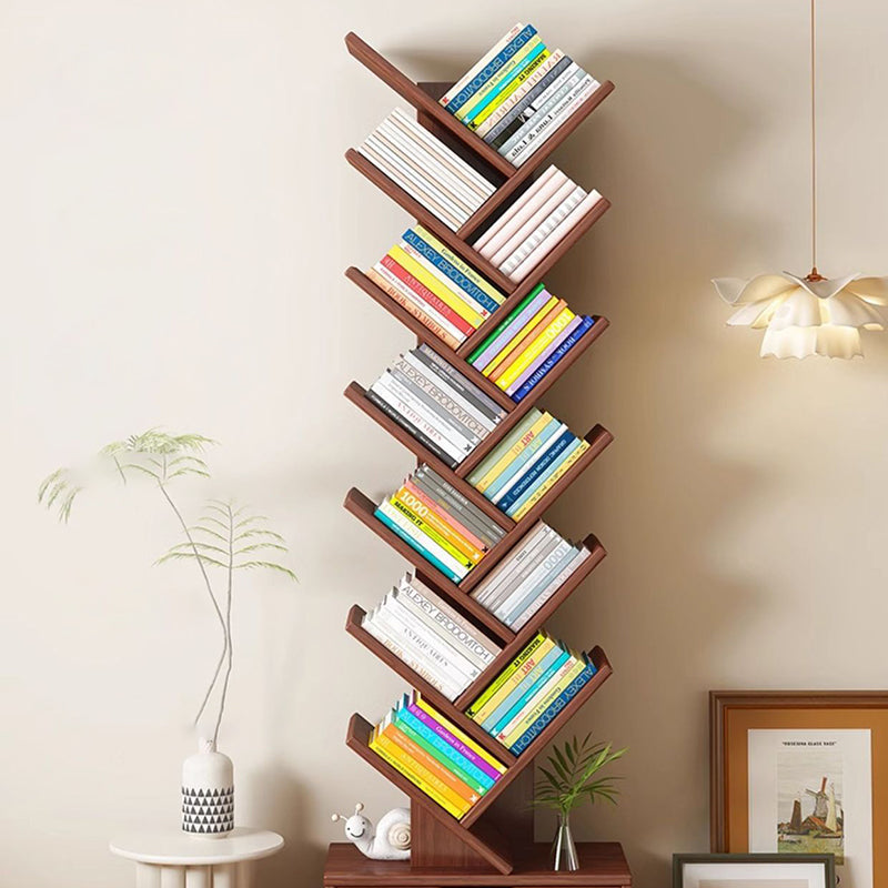 Contemporary Creative Rectangular Eco-Friendly Board 6/8/10/12 Tier Bookshelves For Home Office DFM-F