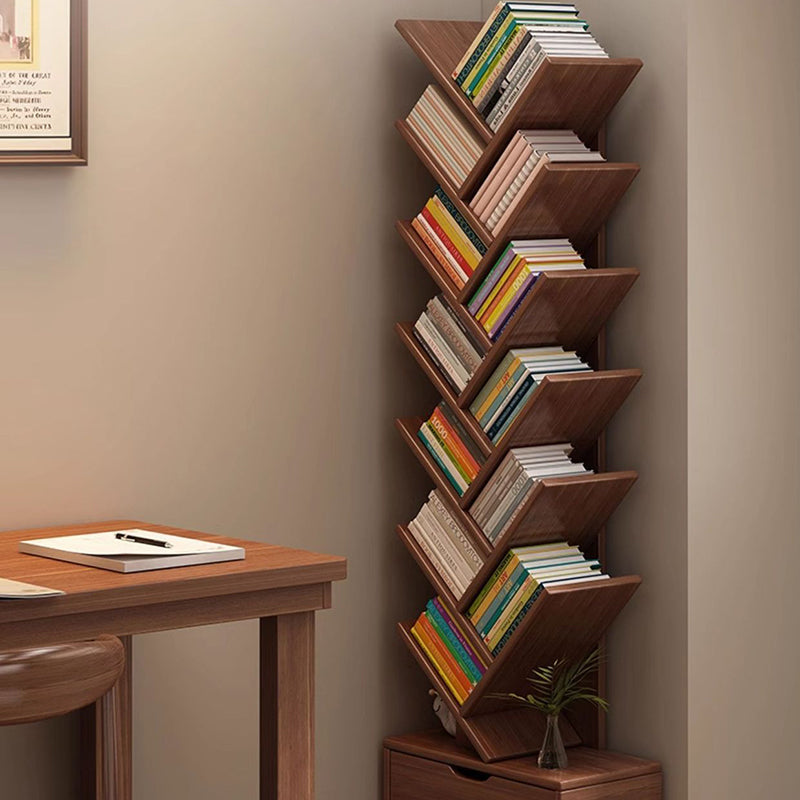Contemporary Creative Rectangular Eco-Friendly Board 6/8/10/12 Tier Bookshelves For Home Office DFM-F