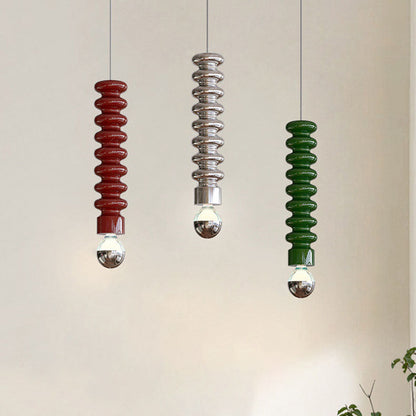 Modern Iron Gourd Shape 1-light Pendant Light