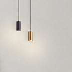 Nordic Minimalist Column Iron Mini 1-light Pendant Light Lumendat