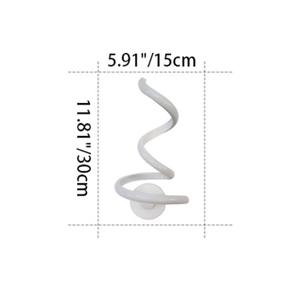 Contemporary Creative Bar Wave Aluminium Acrylic LED Wall Sconce Lamp For Living Room Lumendat