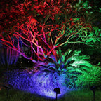 Solar Waterproof ABS Rotatable LED Outdoor Lawn Insert Landscape Light Lumendat