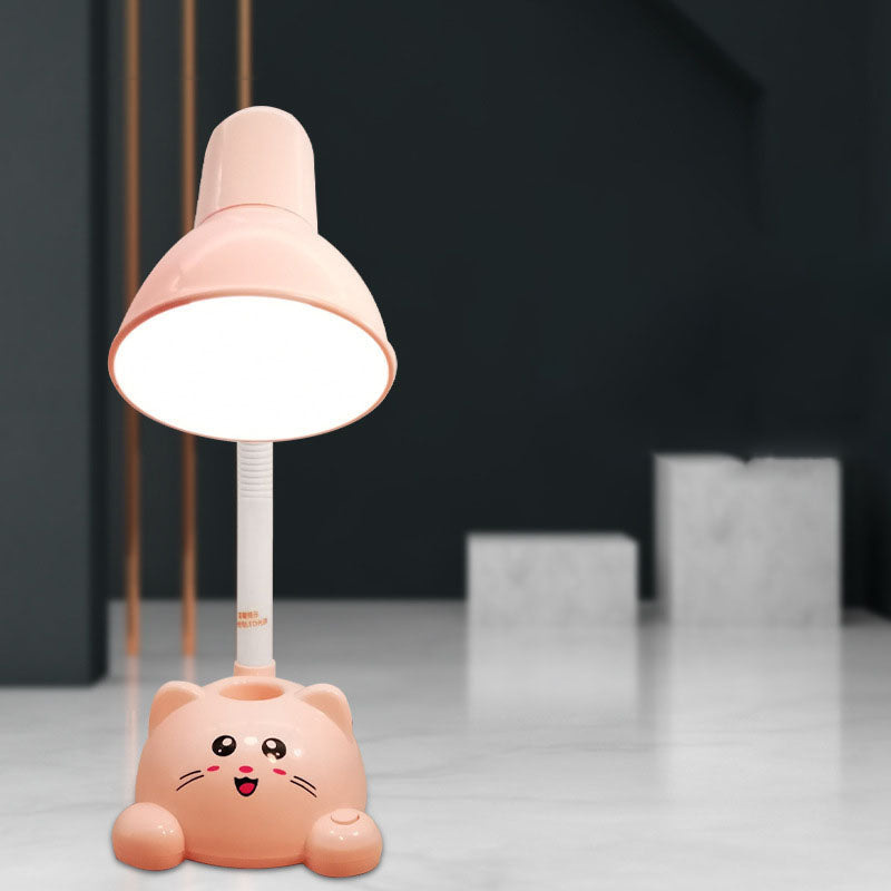 Modern Cartoon Cat Student Eye Care LED Table Lamp Lumendat