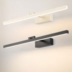 Modern Minimalist Long Iron Aluminum PC LED Vanity Light Wall Sconce Lamp For Bathroom