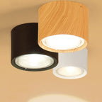 Nordic Cylinder Spotlight LED Flush Mount Ceiling Light BulbSquare