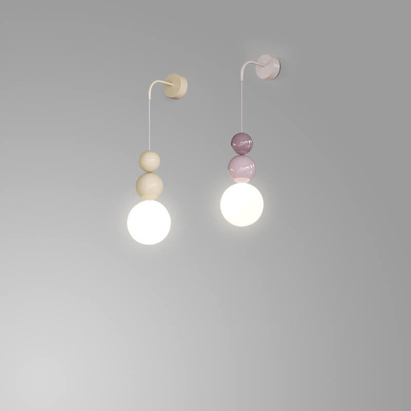 Modern Minimalist Personality Iron Gourd 1-Light Wall Sconce Lamp Lumendat