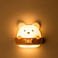 Lumendat Cartoon ABS Creative Bear LED Night Light Wall Sconce Lamp Lumendat