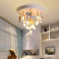 Lumendat Modern Children's Pegasus Hardware Resin Glass 13-Light Flush Mount Ceiling Light Lumendat