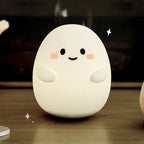 Lumendat Creative Cartoon Egg Silicone USB LED Kids Night Light Table Lamp Lumendat
