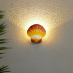 Outdoor Creative Shell Design Aluminum LED Waterproof Wall Sconce Lamp Lumendat