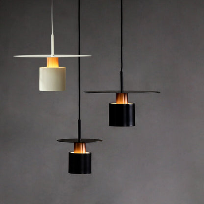 Modern Creative Cylinder Shade Metal 1-Light LED Pendant Light