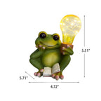 Lumendat Solar Creative Cartoon Frog Design LED Outdoor Decorative Light Lumendat