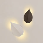 Contemporary Nordic Aluminum Leaf Design LED Wall Sconce Lamp For Bedroom