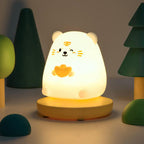 Creative Silicone Animal USB Rechargeable Night Light Decorative Table Lamp Lumendat