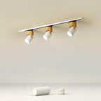 Modern Minimalist Hardware Long Spotlight Track Light 1/3 Light LED Flush Mount Ceiling Light For Living Room & Bedroom Lumendat