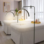 Modern Minimalist Half-Moon Iron Retractable LED Standing Floor Lamp Lumendat