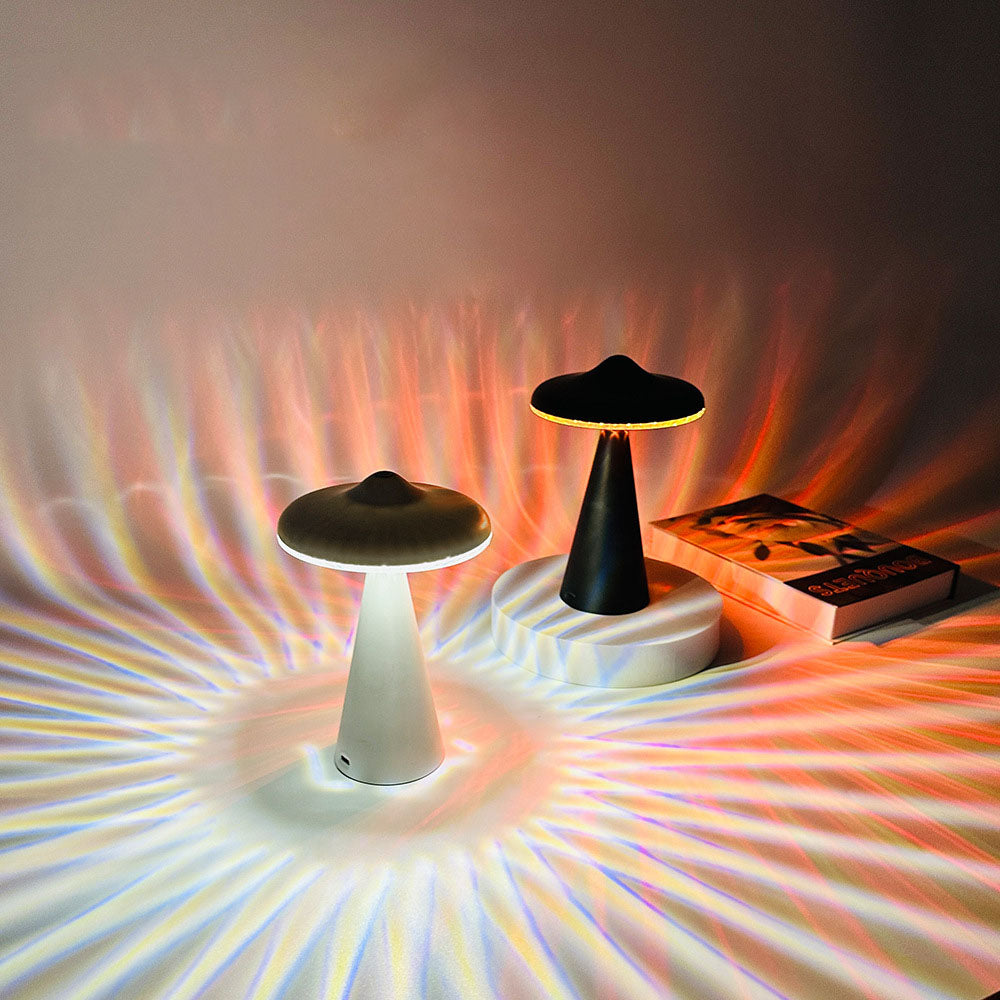 Modern Creative UFO USB Rechargeable LED Night Light Table Lamp Lumendat