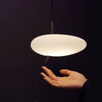 Contemporary Nordic Iron Pebbles LED Pendant Light for Bedroom
