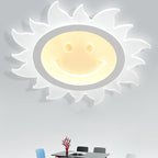 Creative Cartoon Smiley Sun LED Flush Mount Ceiling Light Lumendat