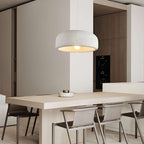 Modern Minimalist Resin Dome 1-light Pendant Light BulbSquare
