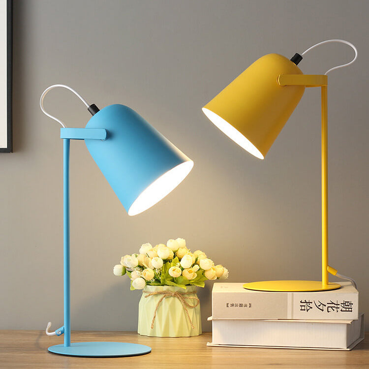 Nordic Macaroon Column Shade 1-Light Table Lamp Lumendat