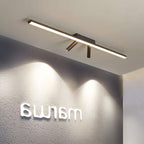 Modern Minimalist Long Strip LED Spotlight Flush Mount Ceiling Light Lumendat