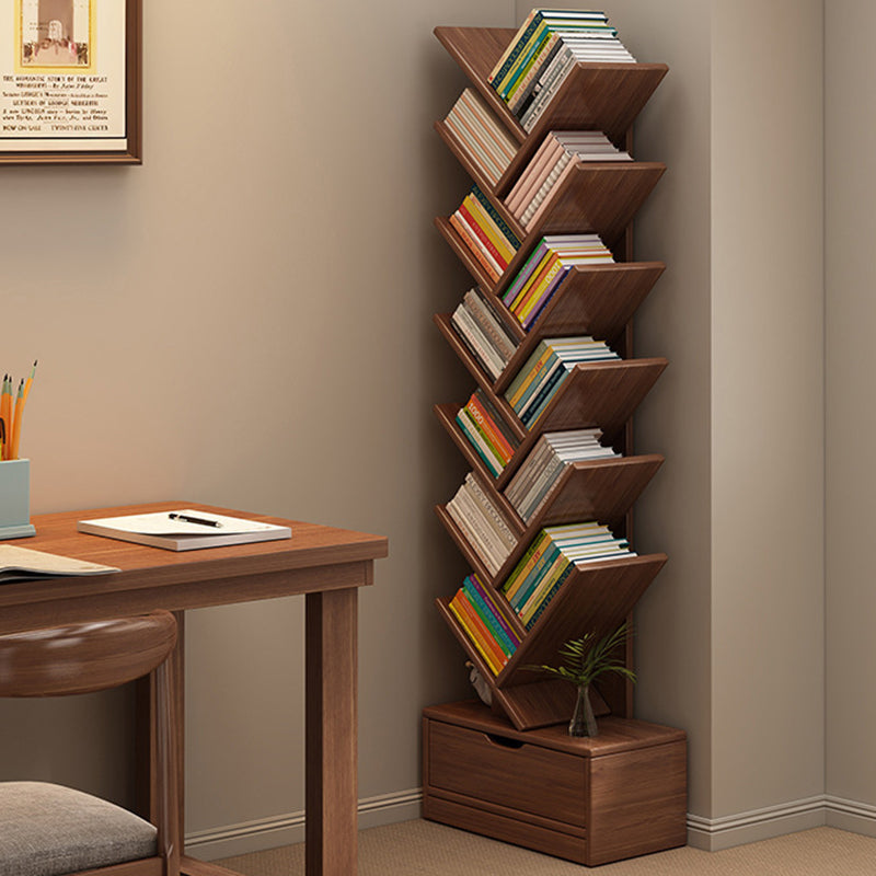 Contemporary Creative Rectangular Eco-Friendly Board 6/8/10/12 Tier Bookshelves For Home Office DFM-F