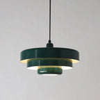 Nordic Vintage Multi-layered Round Metal 1-light Pendant Light Lumendat