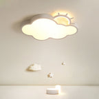 Lumendat Nordic Minimalist Cloudy Sun LED Kids Flush Mount Ceiling Light Lumendat