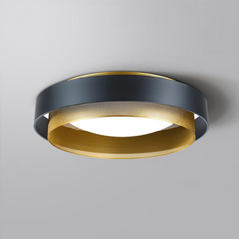Nordic Minimalist Post-modern Creative Flush Mount Ceiling Lamp BulbSquare