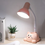 Modern Cartoon Cat Student Eye Care LED Table Lamp Lumendat