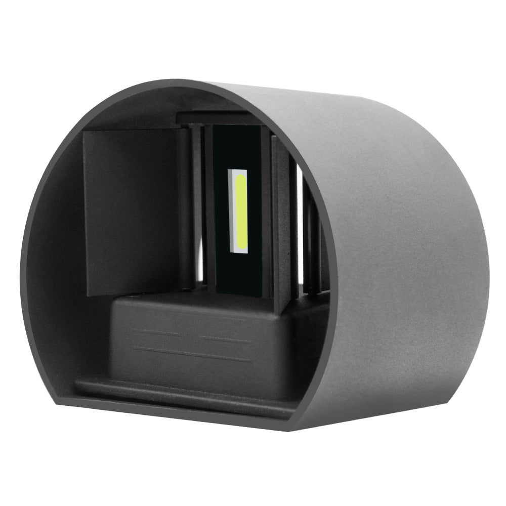 Simple Intelligent Cylindrical APP Dimming Waterproof LED Wall Sconce Lamp Lumendat