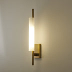 Modern Luxury Long Glass Column Design LED Wall Sconce Lamp Lumendat