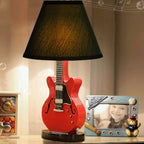 Lumendat Cartoon Creative Fabric Shade Guitar 1-Light Table Lamp Lumendat