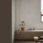 Contemporary Industrial Ceramic Cone 1-light Pendant Light for Living Room