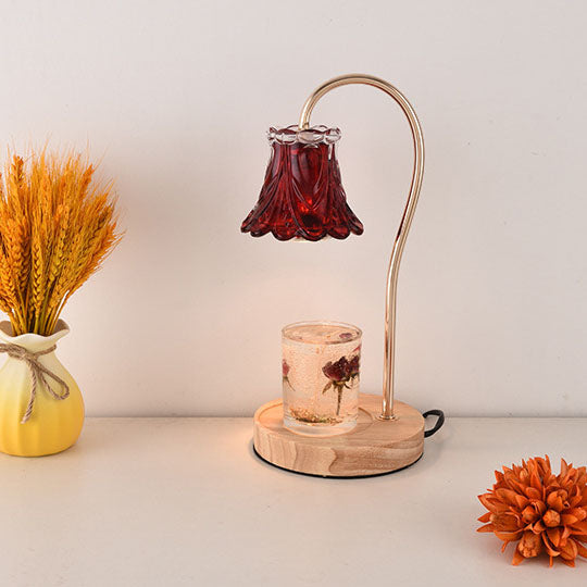 Nordic Classical Bellflower 1-Light Melting Wax Table Lamp Lumendat