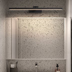 Modern Minimalist Long Iron Aluminum PC LED Vanity Light Wall Sconce Lamp For Bathroom