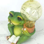 Lumendat Solar Creative Cartoon Frog Design LED Outdoor Decorative Light Lumendat