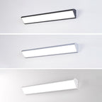 Contemporary Industrial Rectangular Aluminum PC Waterproof LED Wall Sconce Lamp For Outdoor Patio