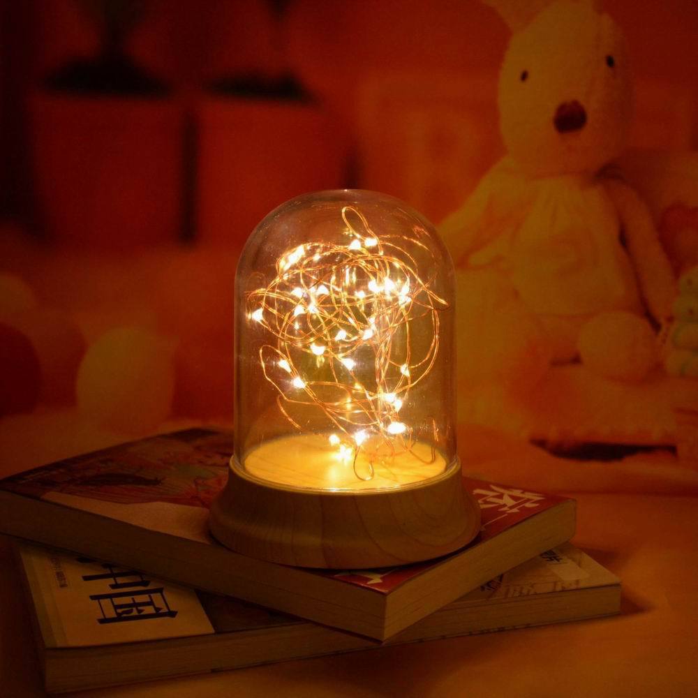 Lumendat Creative Fire Tree Night Light USB LED Table Lamp Lumendat
