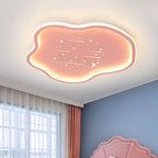 Lumendat Contemporary Creative Kids Cloudy Iron Silicone LED Flush Mount Ceiling Light For Bedroom Lumendat