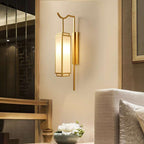 Modern Light Luxury Vintage Iron Cloth 1-Light Wall Sconce Lamp Lumendat