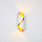 Nordic Creative Aluminum Tube Spiral Double Head LED Spotlight Wall Sconce Lamp