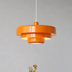 Nordic Vintage Multi-layered Round Metal 1-light Pendant Light Lumendat