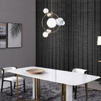 Lumendat Contemporary Creative Glass Balls 7-Light Chandelier For Bedroom Lumendat