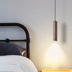 Modern Minimalist Wood Cylinder LED Pendant Light modern luxury lighting fixture